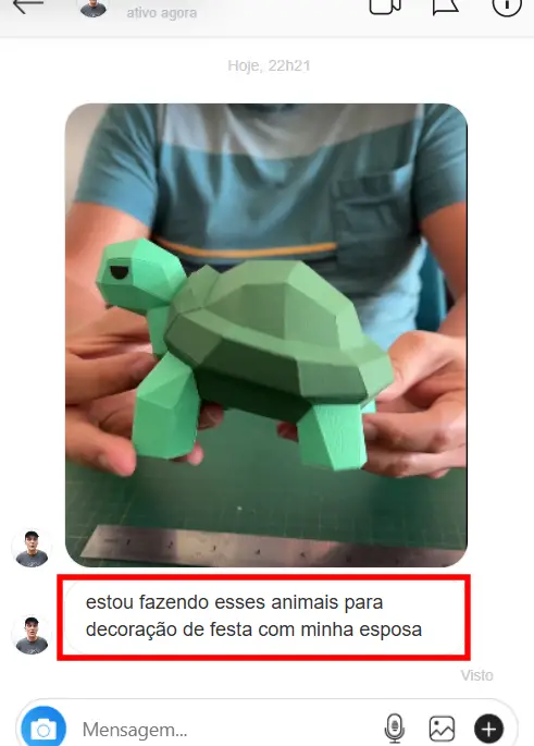 Depoimento animais